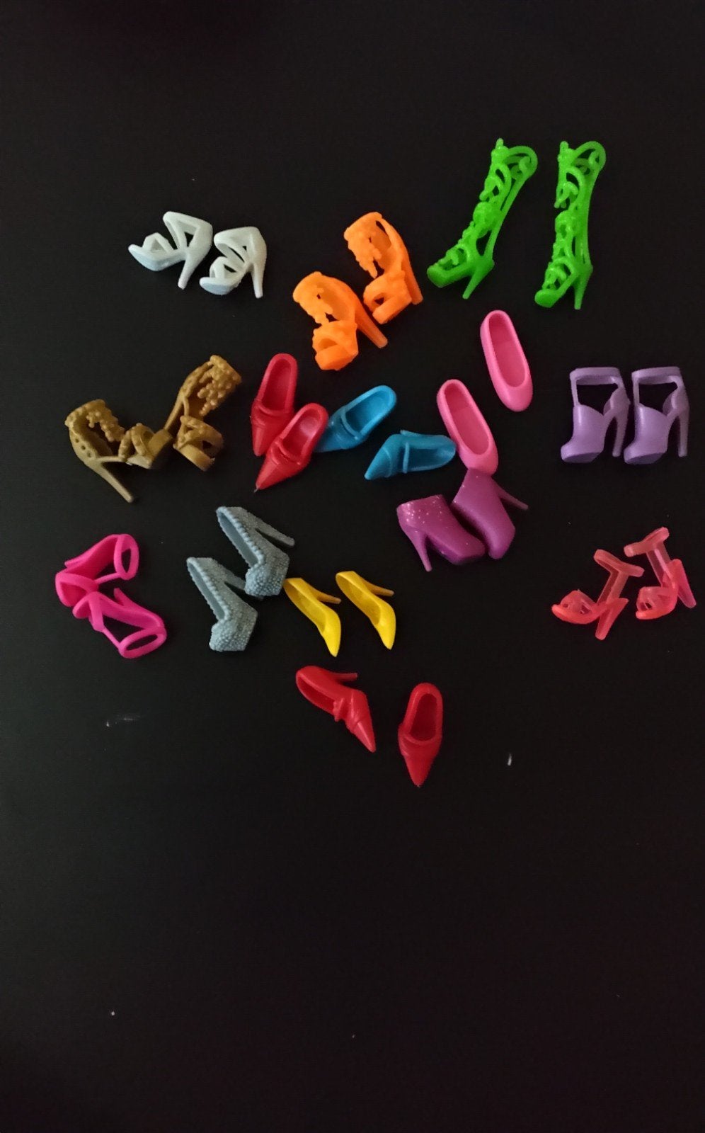 Diverse Barbie schoenen - set van 14  paar, Ophalen of Verzenden, Gebruikt, Barbie