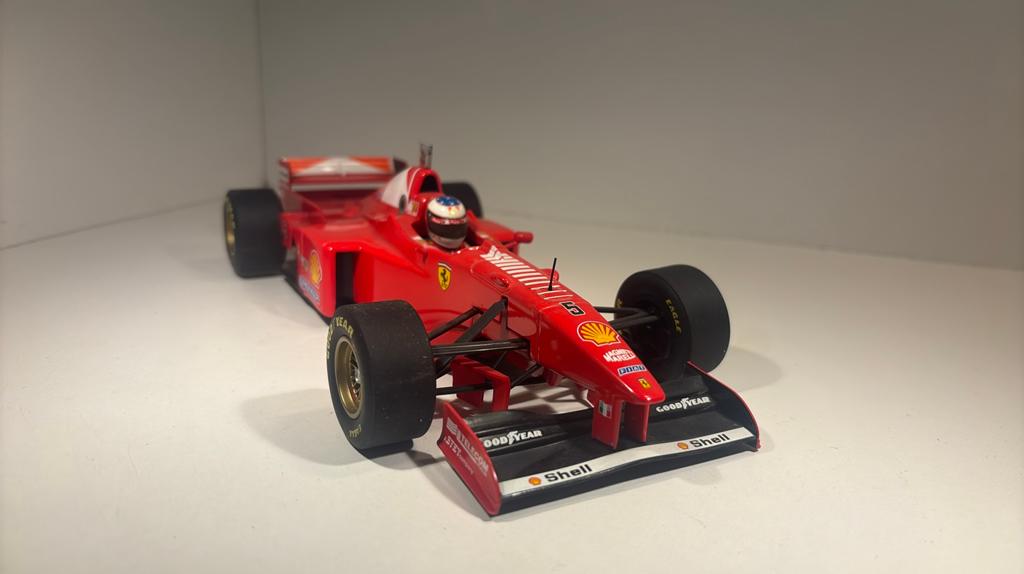 F1 Ferrari f310/b m.Schumacher 1997 minichamps 1.18, Hobby en Vrije tijd, Modelauto's | 1:18, Ophalen of Verzenden, MiniChamps