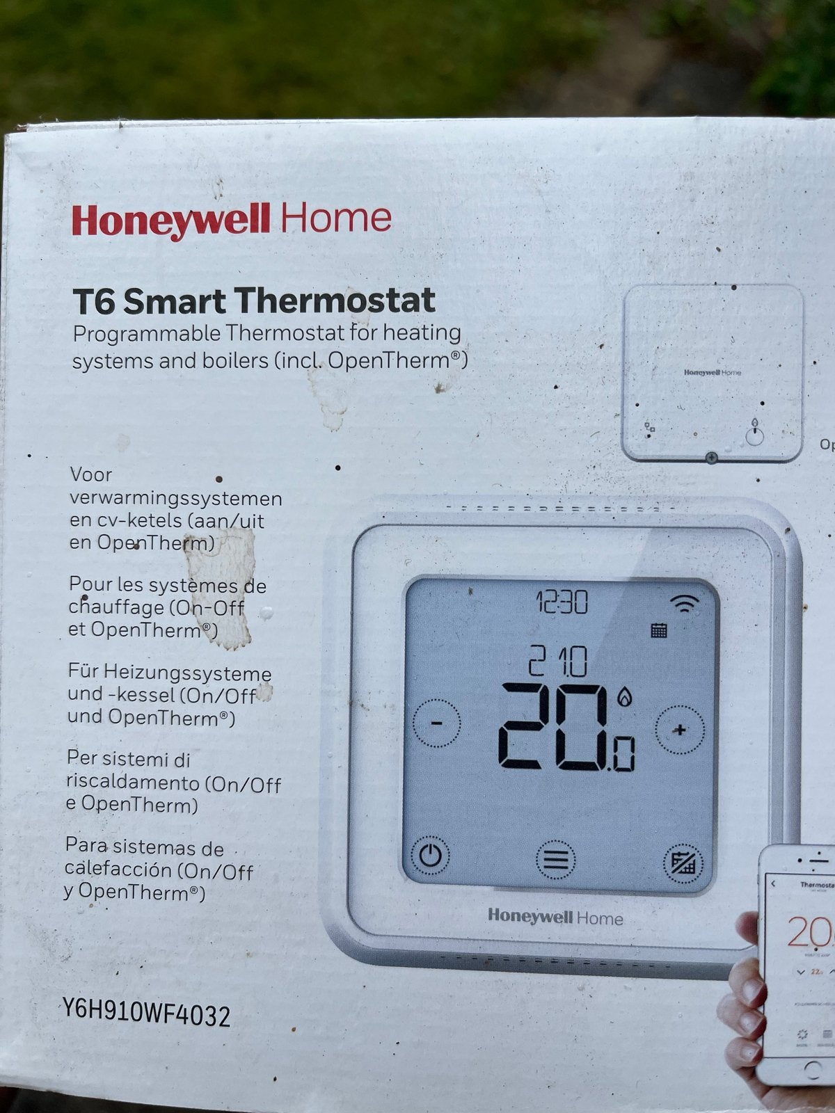 Honeywell Home T6 Slimme Thermostaat - Nieuw in doos, Ophalen of Verzenden, Slimme thermostaat, Nieuw