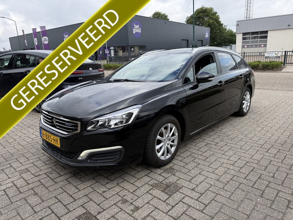 Peugeot 508 SW 1.6 BlueHDi Navigatie Clima (Distributie verv, Auto's, Peugeot, Bedrijf, Te koop, ABS, Airbags, Airconditioning