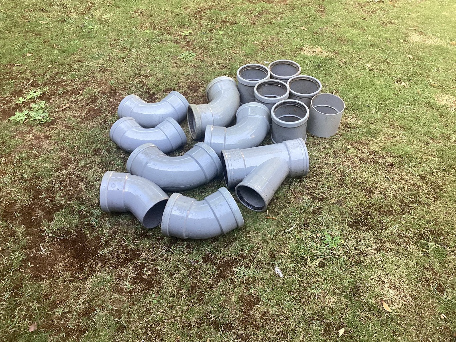 Pvc  koppelstukken, Ophalen, Bochten, Pvc, Nieuw