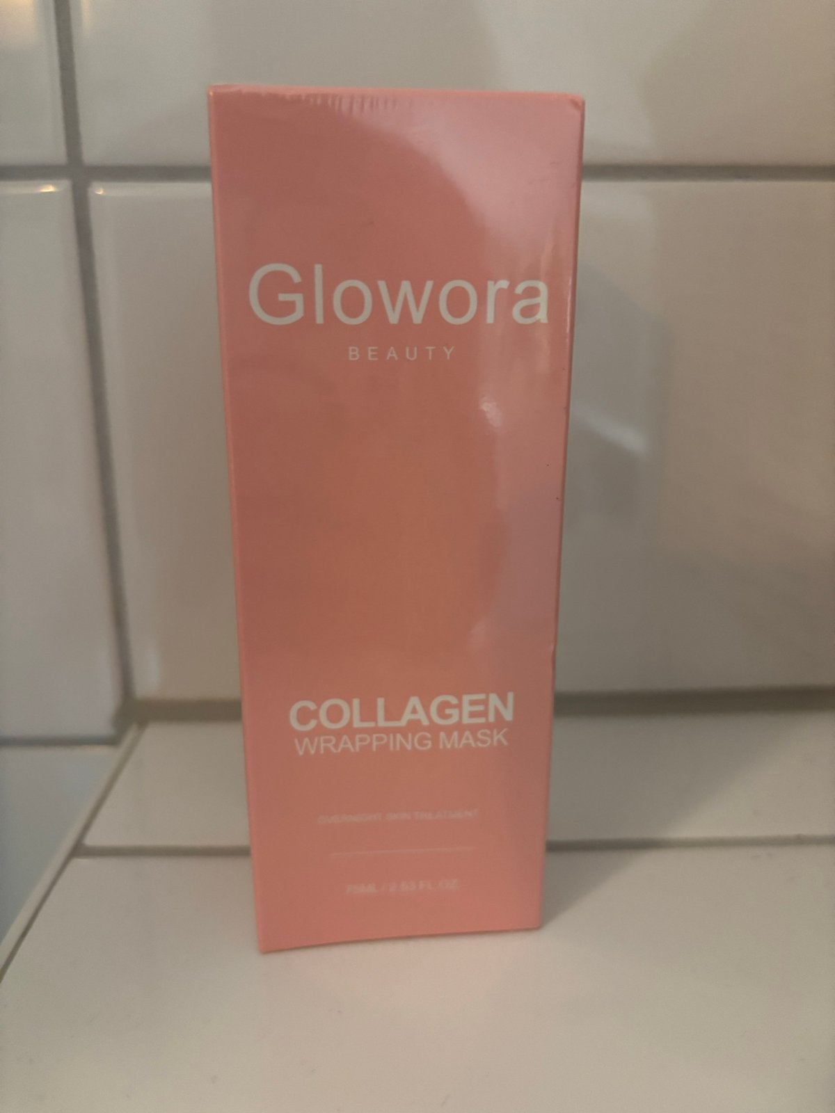 Glowora Beauty Collagen Wrapping Mask - Nieuw in verpakking, Ophalen of Verzenden, Nieuw, Gehele gezicht, Verzorging