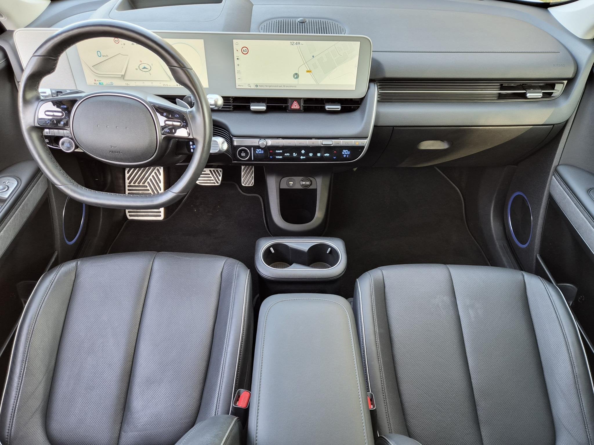 Hyundai IONIQ 5 Lounge 77.4 kWh / SOH 99% / Fabrieksgarantie, Auto's, Automaat, Dealer onderhouden, Achterwielaandrijving, Gebruikt