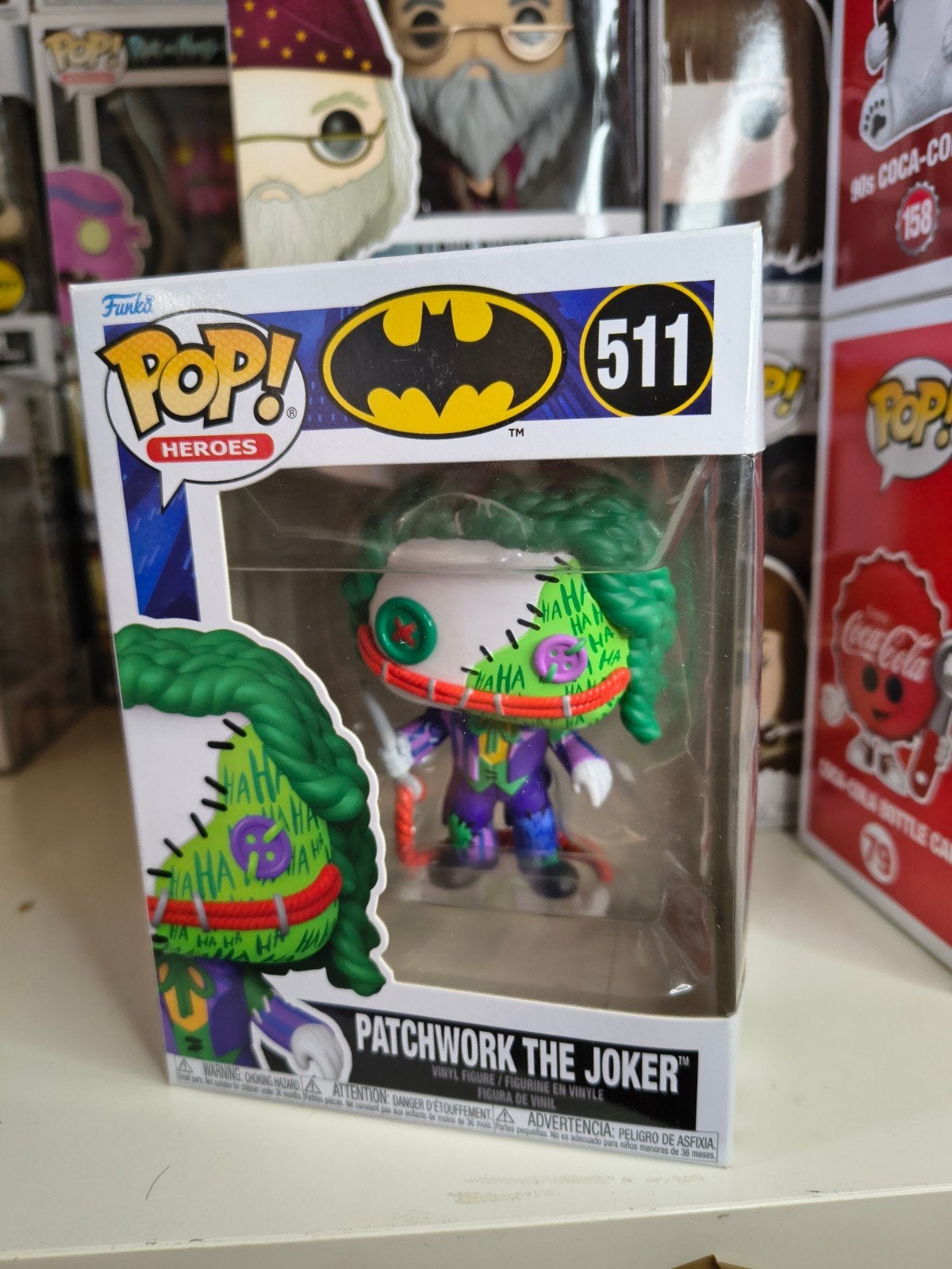 Funko Pop! Heroes: Patchwork The Joker #511, Ophalen of Verzenden