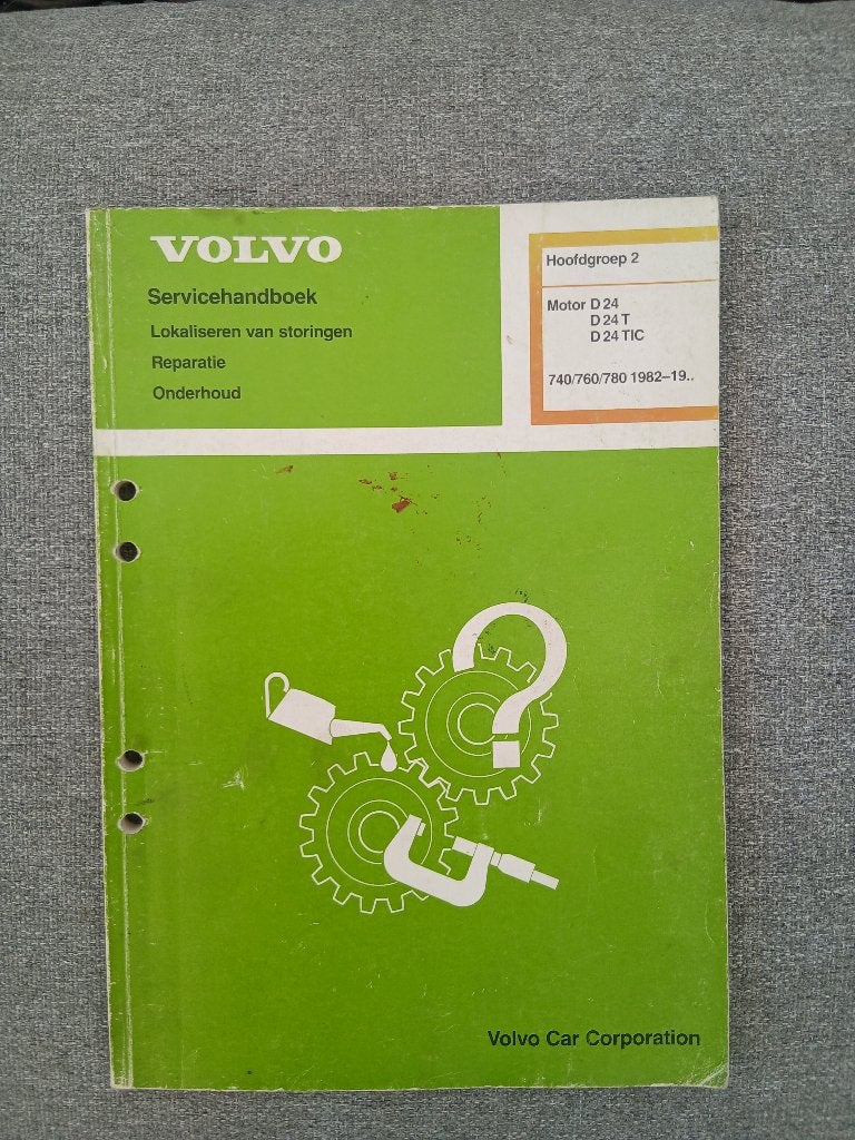 Volvo 740/940 werkplaatsboek diesel, Ophalen of Verzenden, Zo goed als nieuw