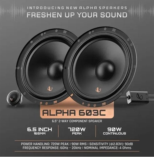 Infinity Alpha 603C - 16 CM - Infinity - 90 watt RMS - 2-Weg, Ophalen of Verzenden, Nieuw