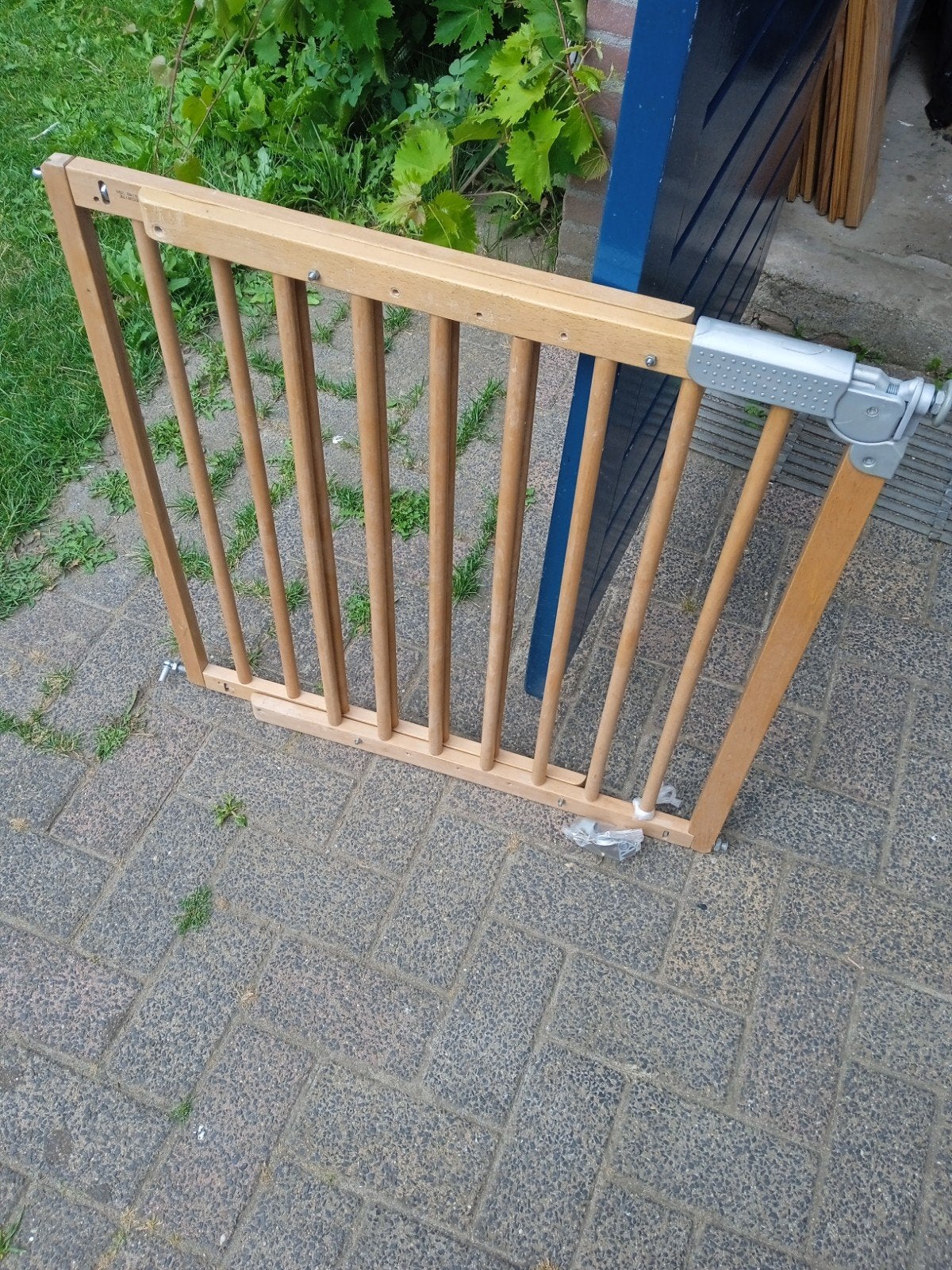 Houten kinderhekje - Veiligheid voor uw kleintje, Kinderen en Baby's, Traphekjes, Gebruikt, Overige typen, Ophalen of Verzenden