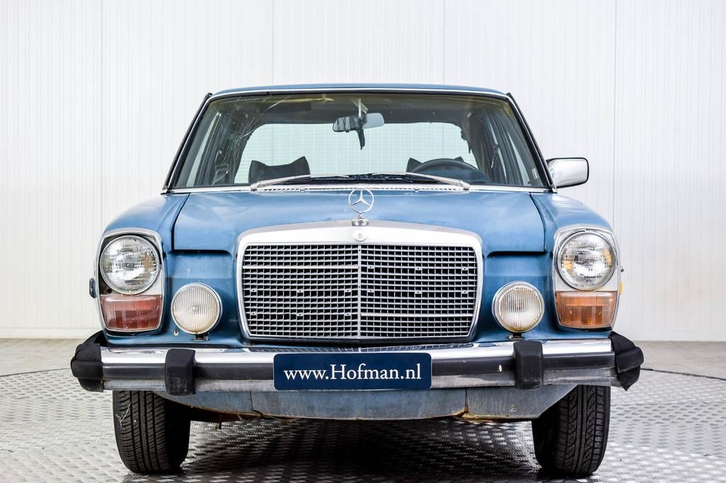 Mercedes-Benz 300d (bj 1976, automaat), Auto's, Mercedes-Benz, Automaat, Gebruikt, Blauw, Bedrijf