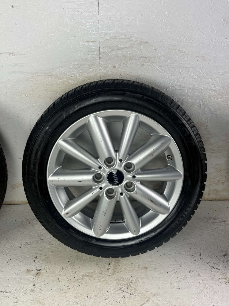 Originele Mini Cooper One velgen 16" 5x112 Style 508 winter, Niet ingevuld, Gebruikt, 16 inch, 175 mm