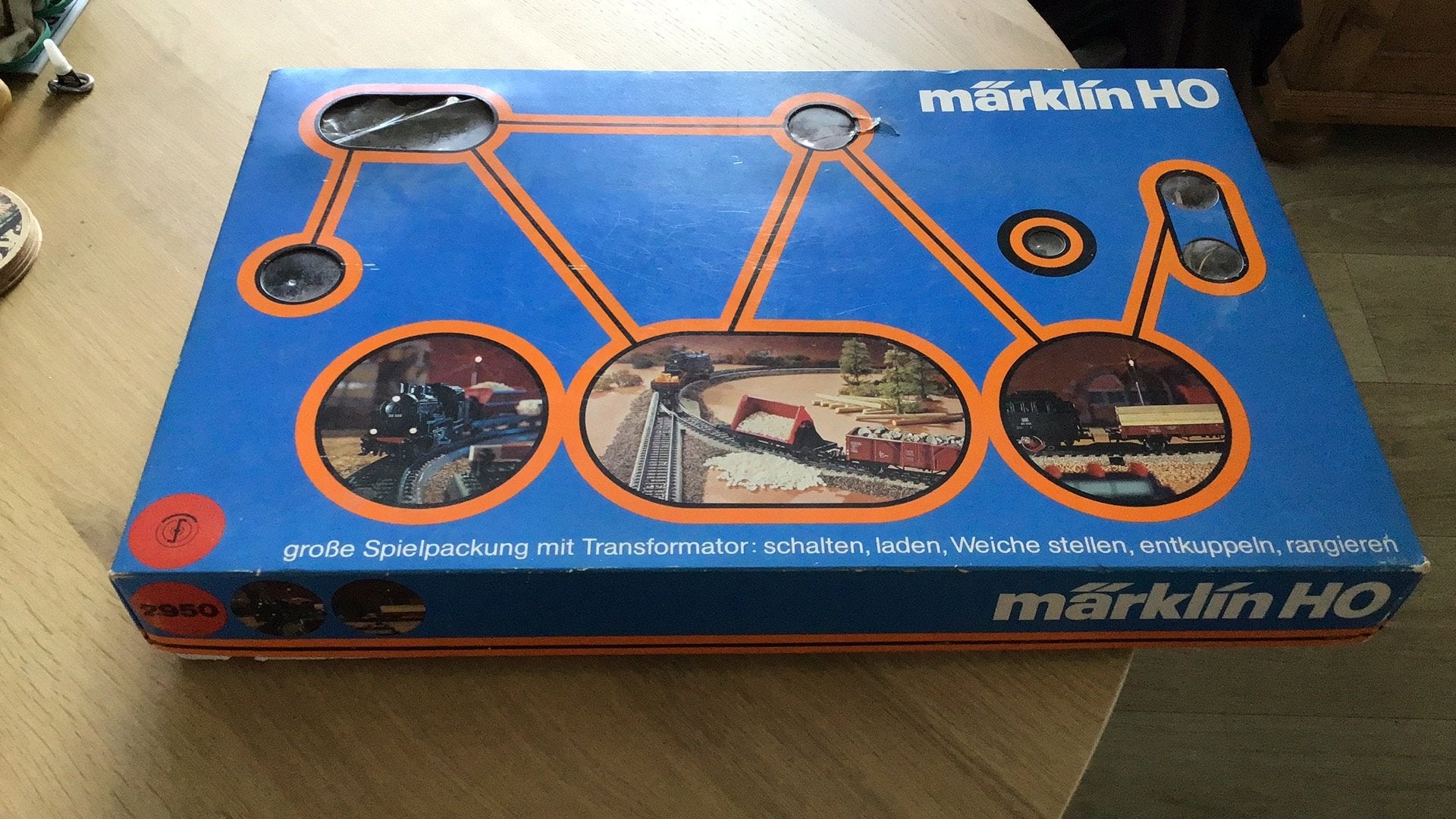 Nette startset van marklin in ovp   2950, Wisselstroom, Treinset, Ophalen of Verzenden, Zo goed als nieuw
