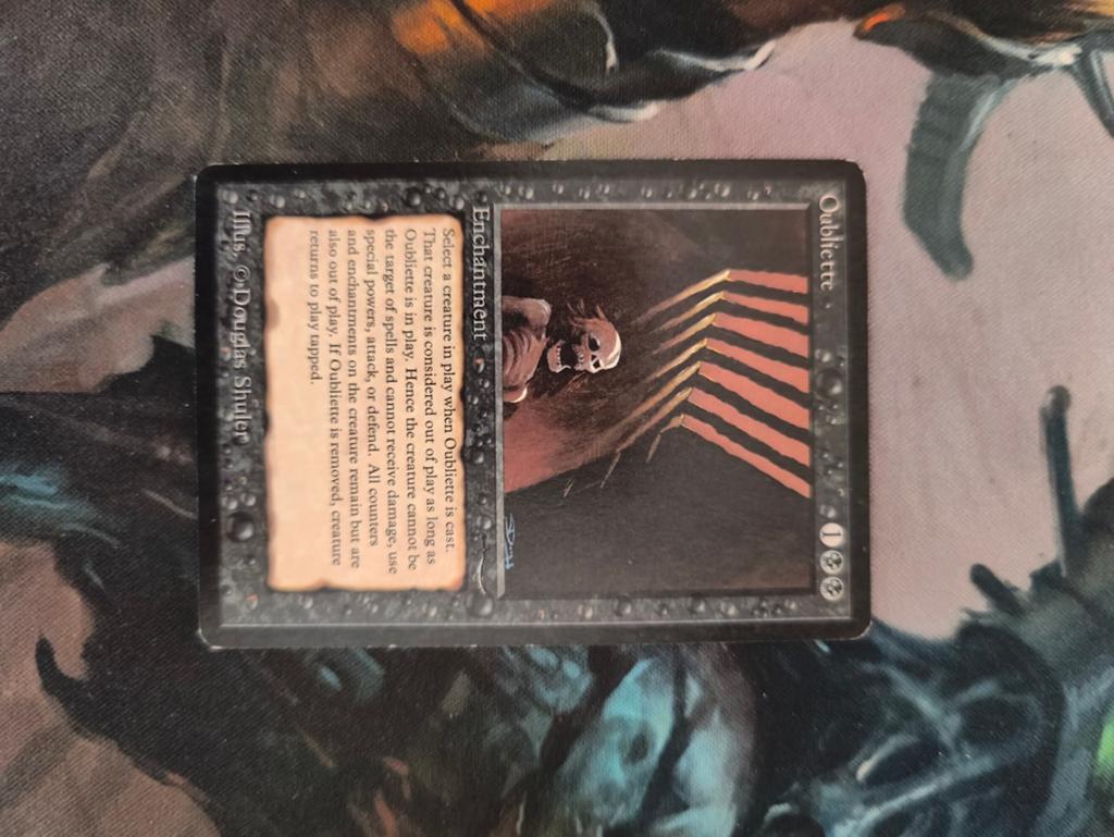 Magic the gathering - oubliette Arabian nights, Ophalen of Verzenden, Zo goed als nieuw