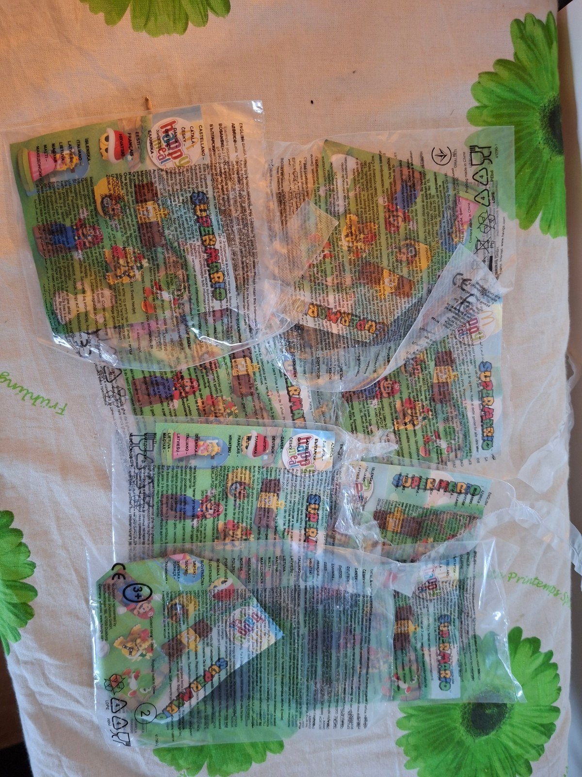 Happy meal zakjes super mario, Ophalen
