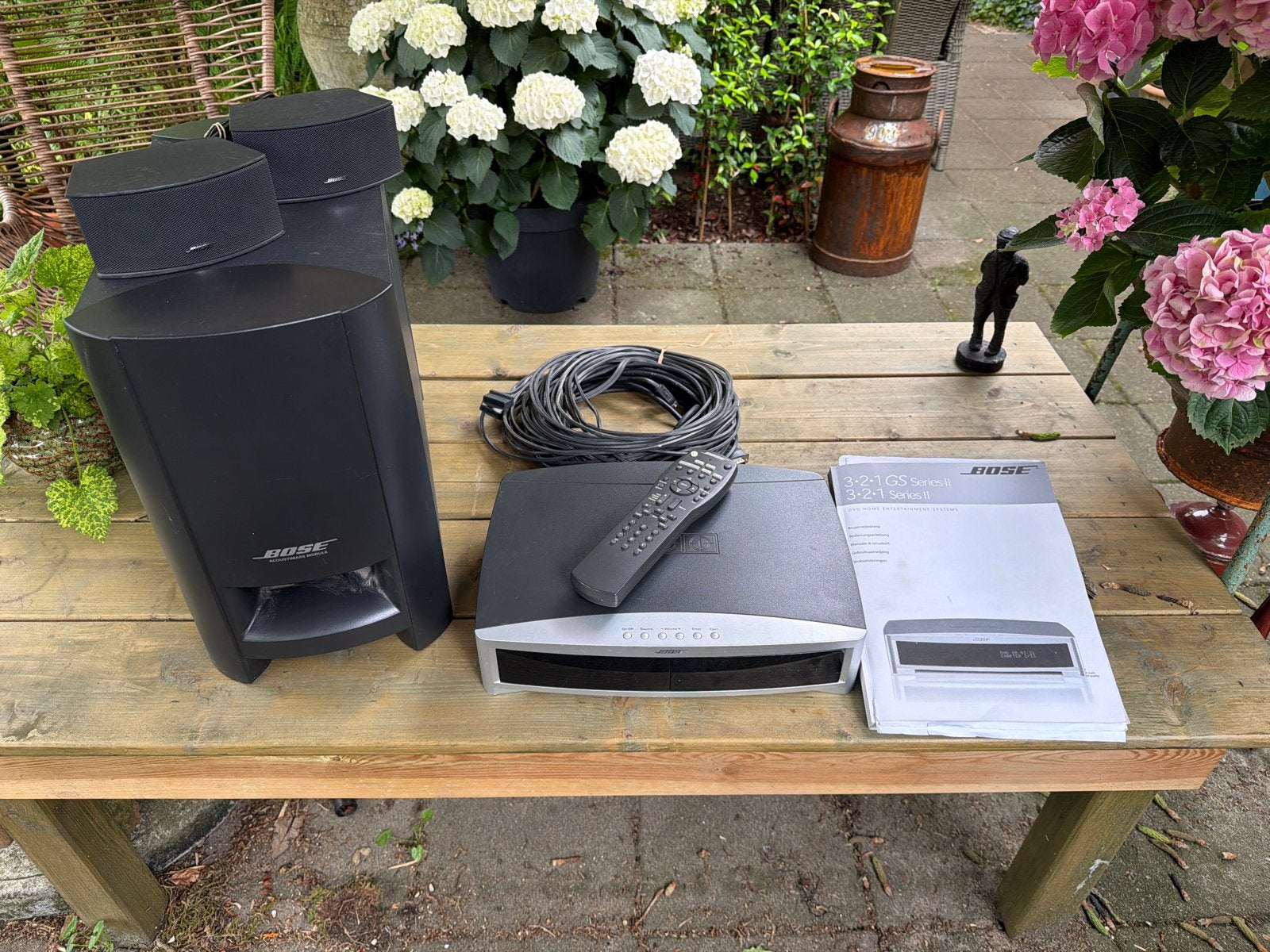 Bose 3.2.1 GS Series II DVD Home Entertainment System, Ophalen, Gebruikt, 2.1-systeem, 70 watt of meer