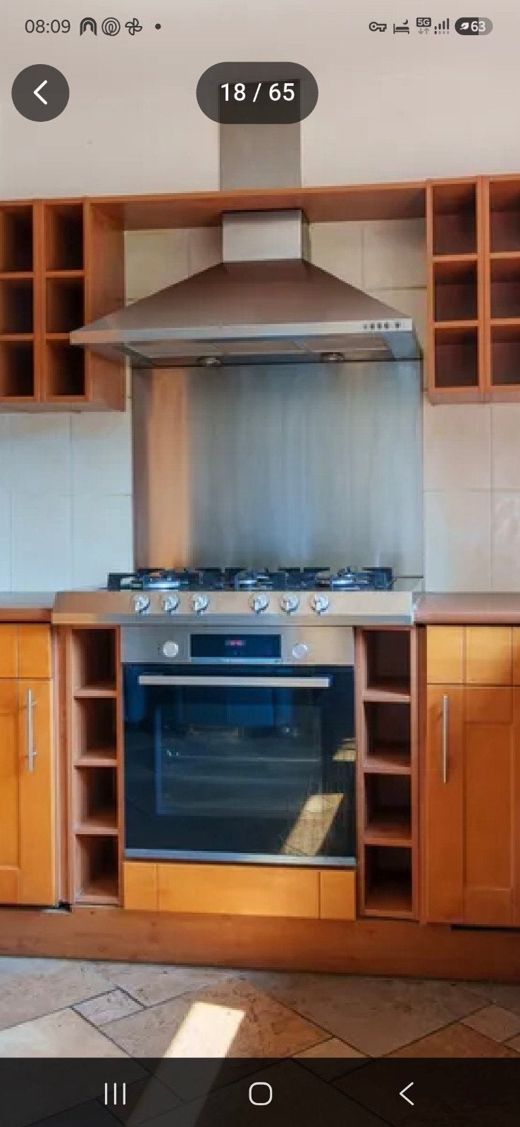 Bosch Serie 4 HRA534BS0 inbouw oven, Ophalen, Gebruikt, Hete lucht, Inbouw