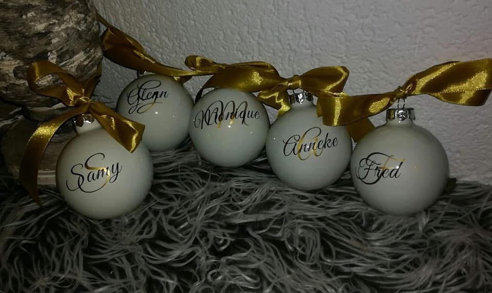 Kerstbal met naam, Diversen, Ophalen of Verzenden, Nieuw