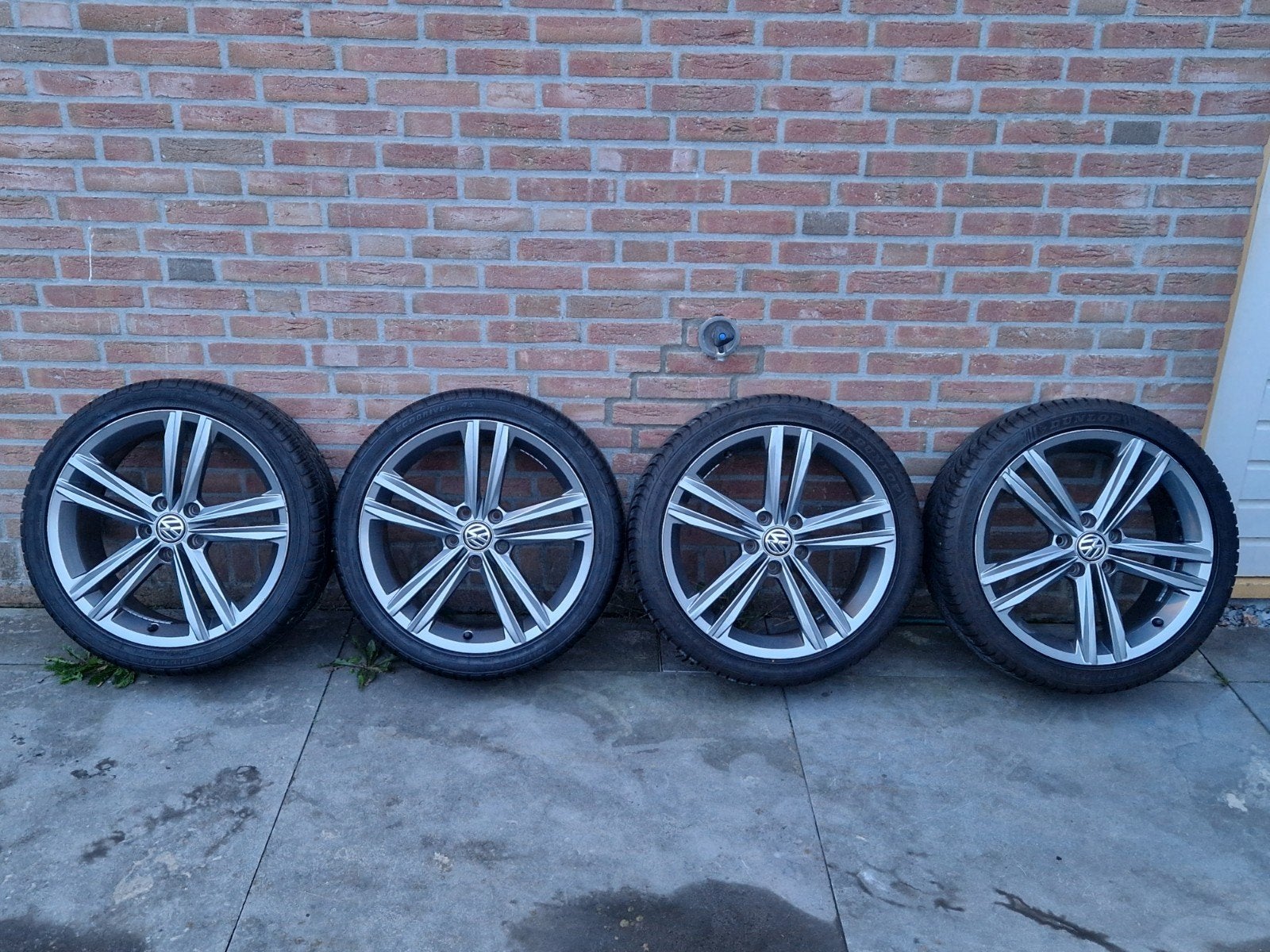 Sebring 5x112 18 inch golf 5 6 7 8 r line gti gtd caddy, Ophalen, 18 inch, Gebruikt, Banden en Velgen