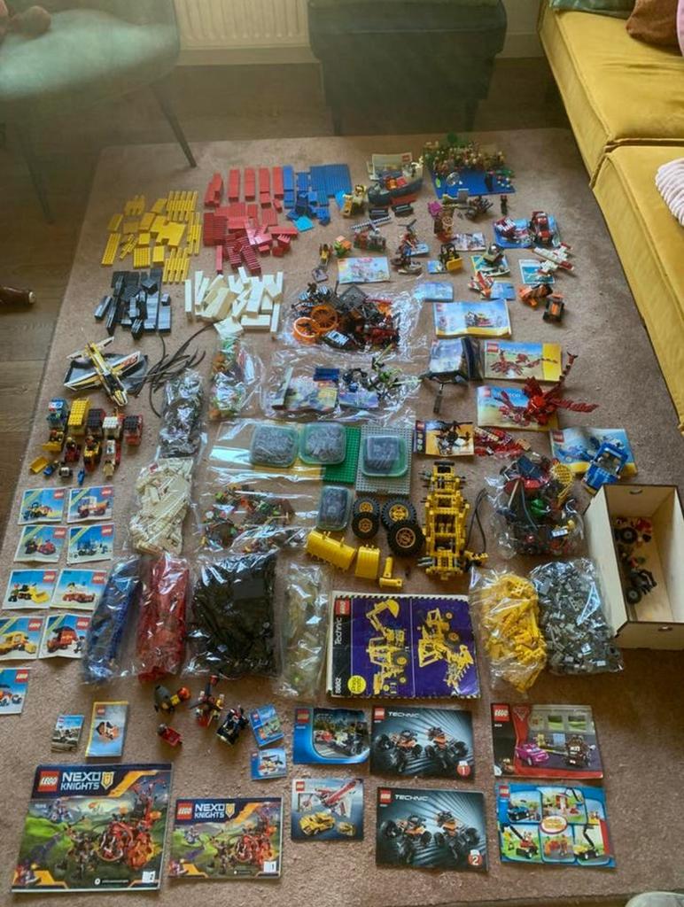 Grote partij lego (9 kilo) oud&nieuw!!, Ophalen of Verzenden, Gebruikt