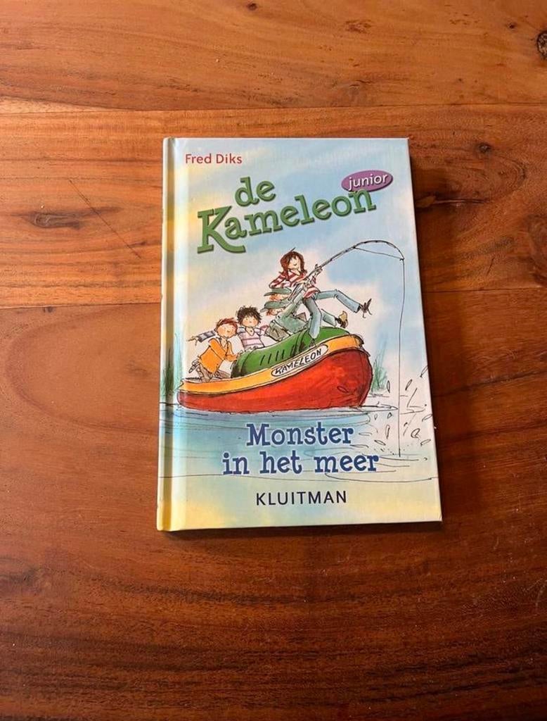 De Kameleon Junior: Monster in het meer - Fred Diks, Ophalen, Gelezen, Fictie