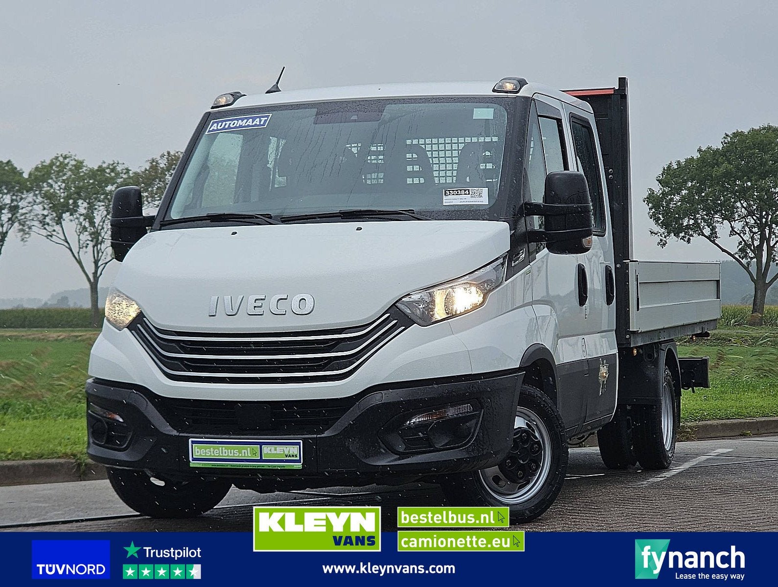 IVECO DAILY 35C14 dub.cab open-laadbak, Automaat, 136 pk, Gebruikt, Euro 6