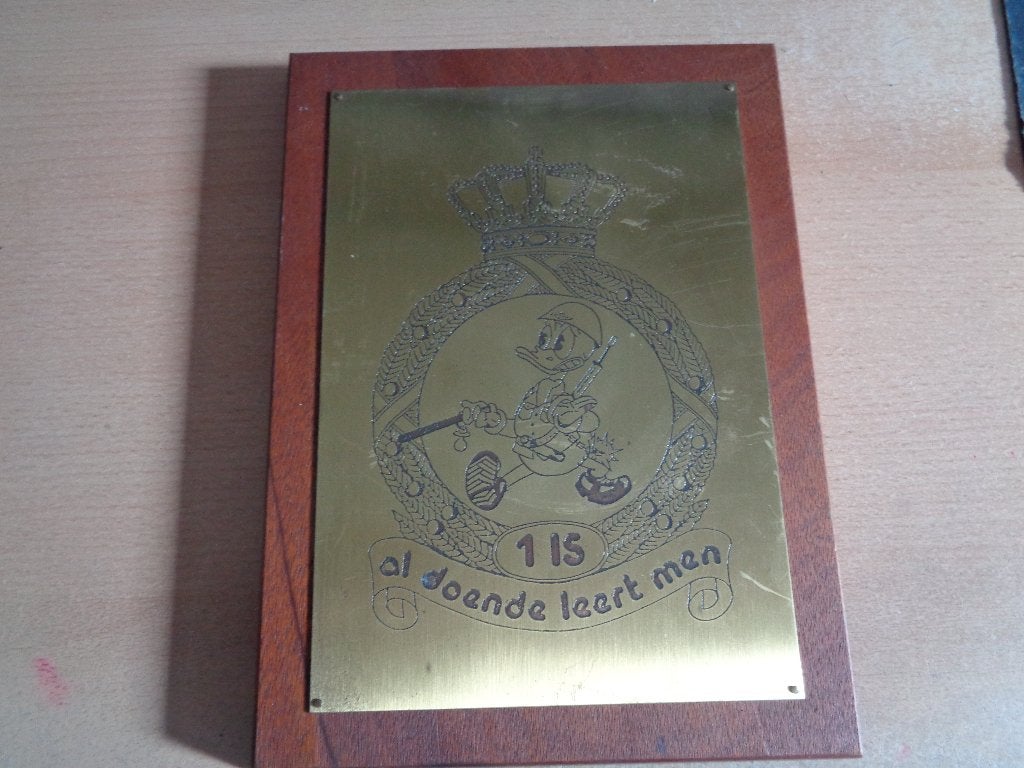 7 st militaire wapenschildjes, Ophalen of Verzenden, Landmacht, Nederland, Embleem of Badge