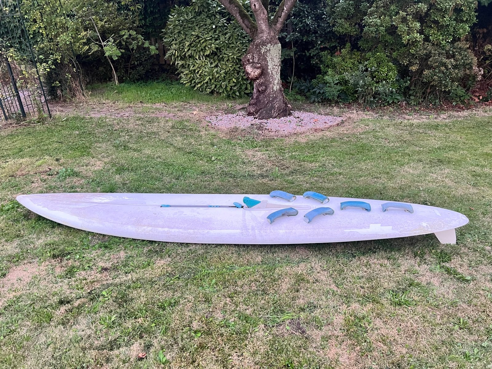 Tiga Microli surfplank met 3x zeil, Ophalen of Verzenden, Gebruikt