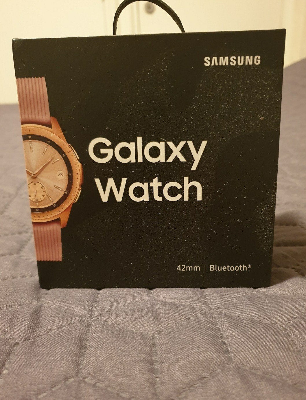 Samsung Galaxy Watch SM-R810 Rose Goud 42mm, Ophalen of Verzenden, Zo goed als nieuw, Roze, Android
