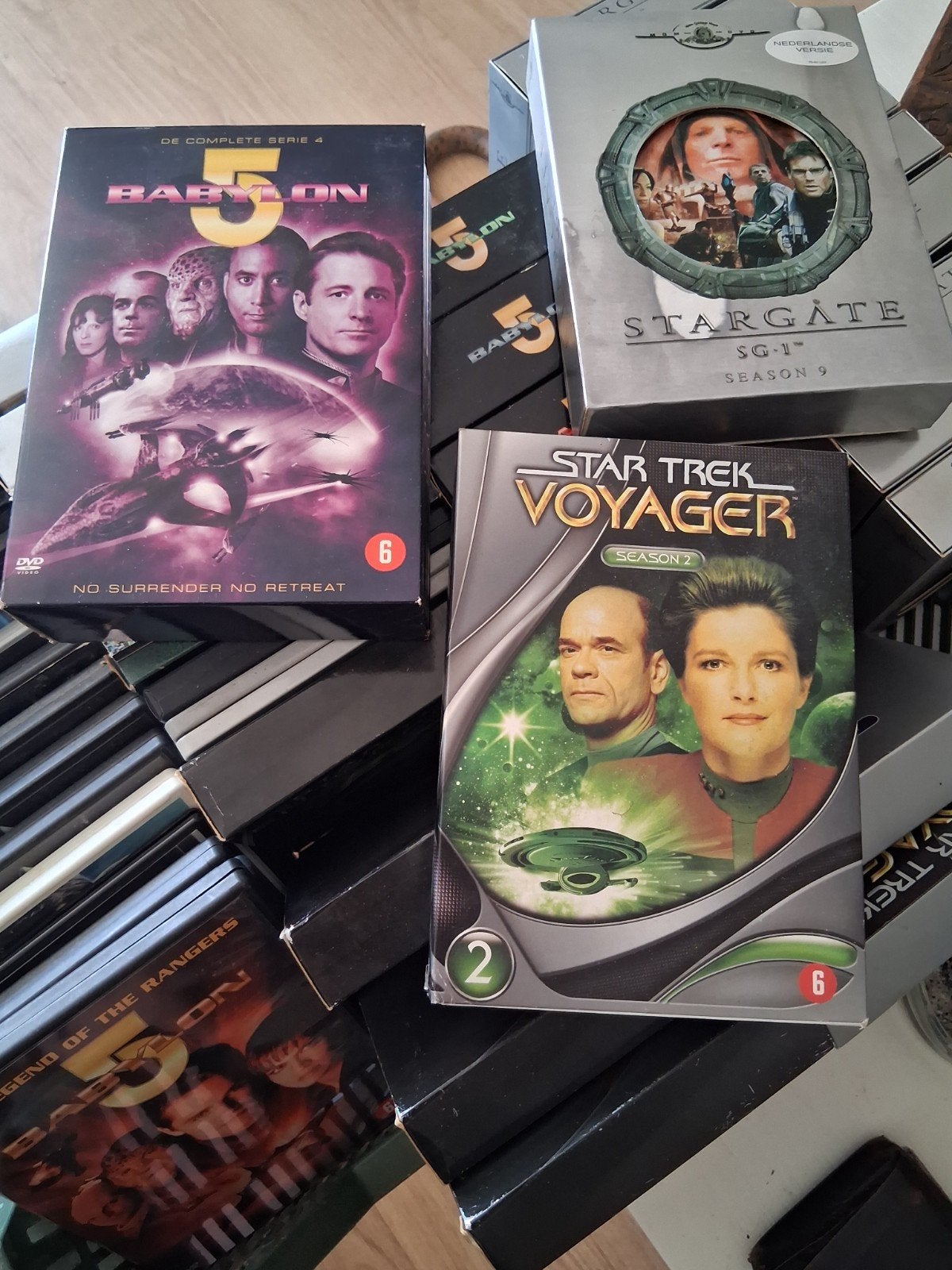Collectie sci-fi dvd's, Vanaf 12 jaar, Ophalen, Zo goed als nieuw