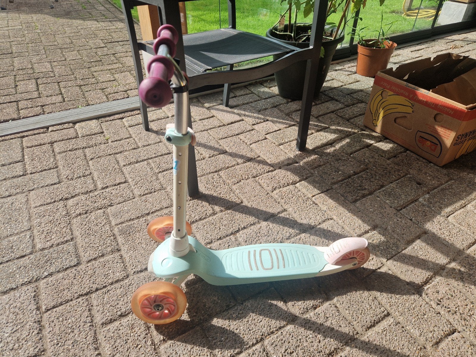step met lampjes. 3 wielen, Fietsen en Brommers, Ophalen of Verzenden, Gewone step