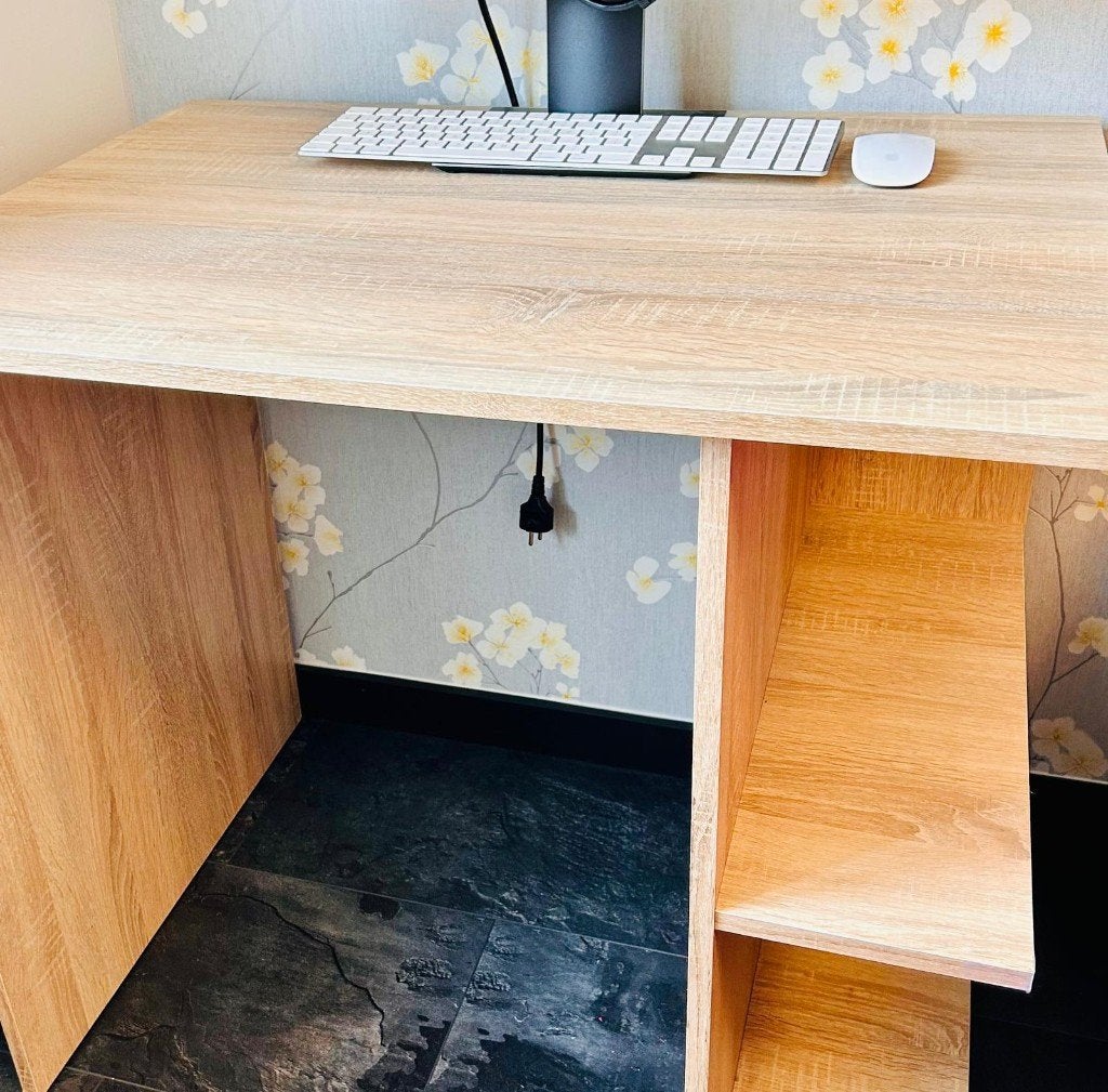 Tafel bureau, Huis en Inrichting, Bureaus, Ophalen, Gebruikt, 60 cm, 82 cm