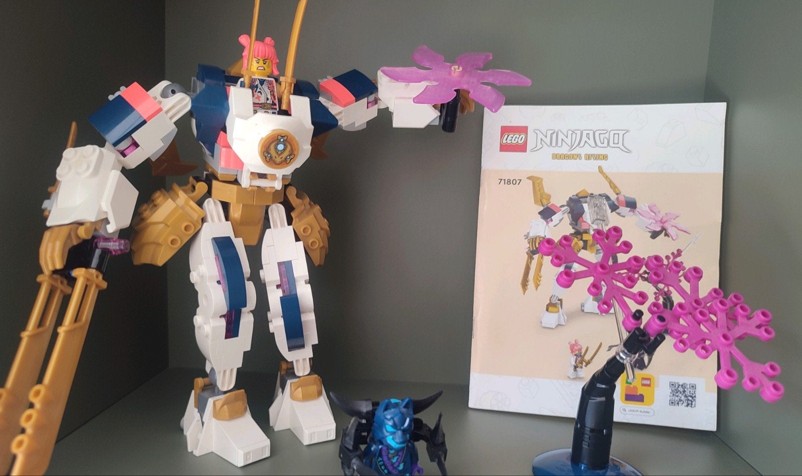 LEGONinjago71807  Sora's ElementaireTechmecha dragons Rising, Ophalen, Lego, Zo goed als nieuw, Compleet