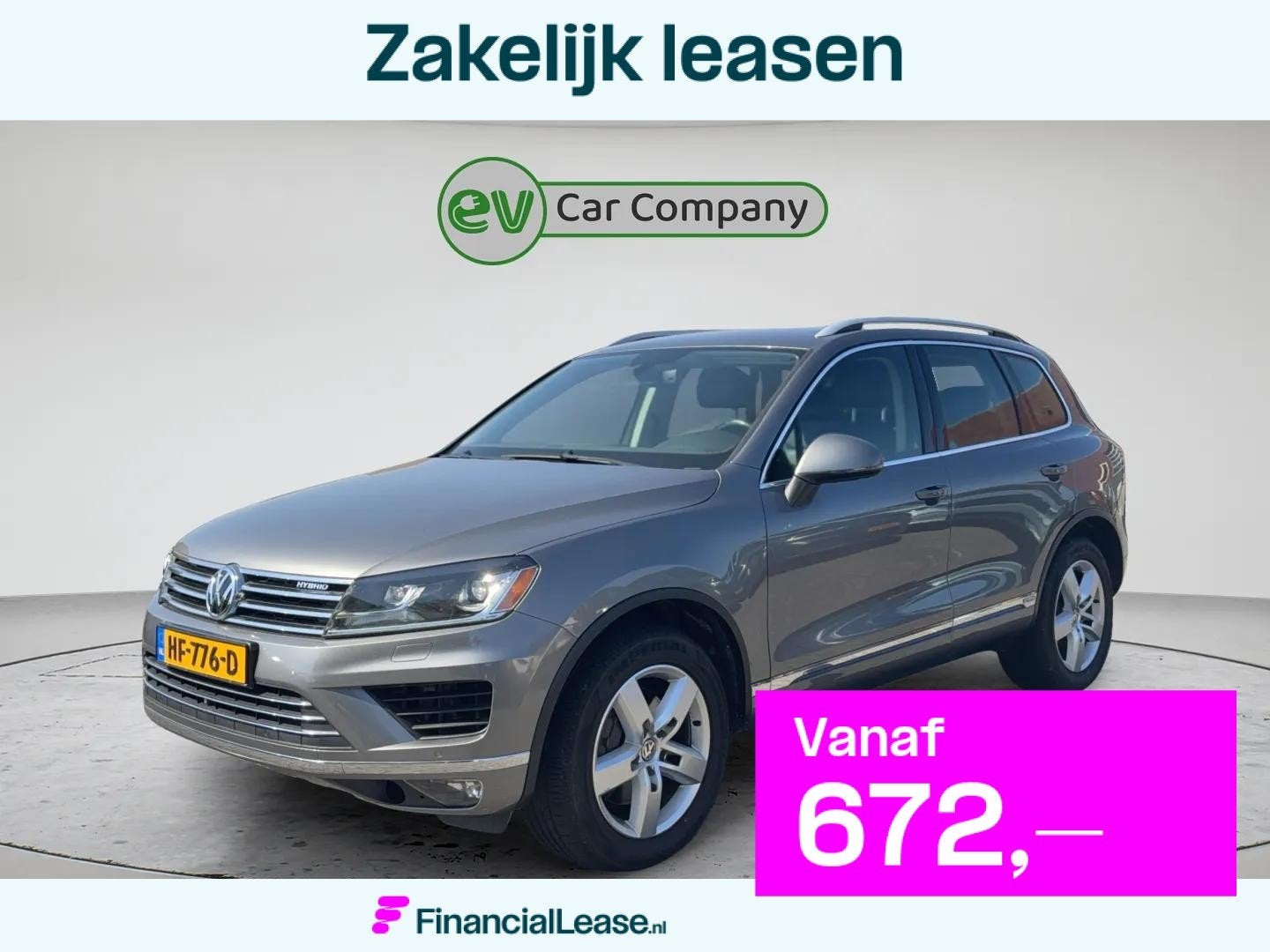 Volkswagen Touareg 3.0 TSI Hybrid Highline | Volleder | Auto, Euro 5, Gebruikt, 2995 cc, Leder