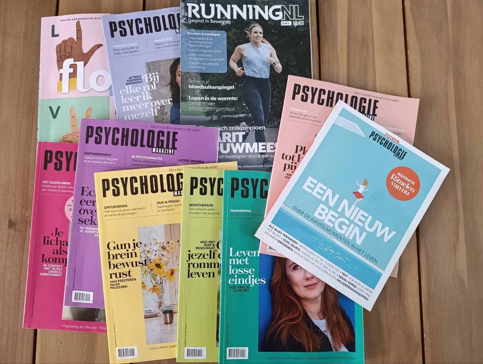 Gratis Psychologie Magazine, flow & running, Ophalen, Zo goed als nieuw, Lichaam en Geest