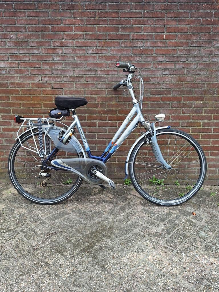 Gazelle medeo hybride line dames fiets, Fietsen en Brommers, 51 tot 55 cm, Ophalen of Verzenden, Zo goed als nieuw, Gazelle