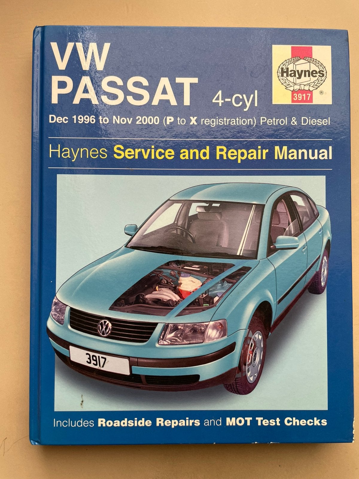 vraagbaak VW Passat 4-cilinder Benzine Diesel 1996 - 2000,, Ophalen of Verzenden