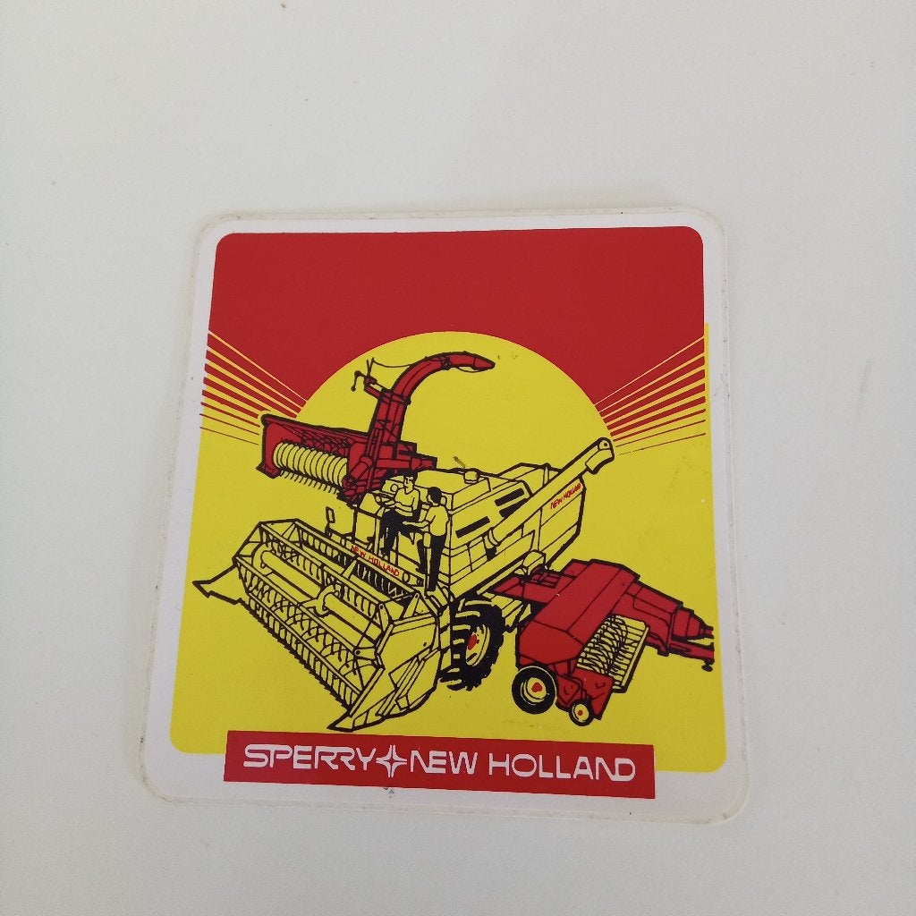 STICKER SPERRY+NEWHOLLAND, Verzenden, Zo goed als nieuw