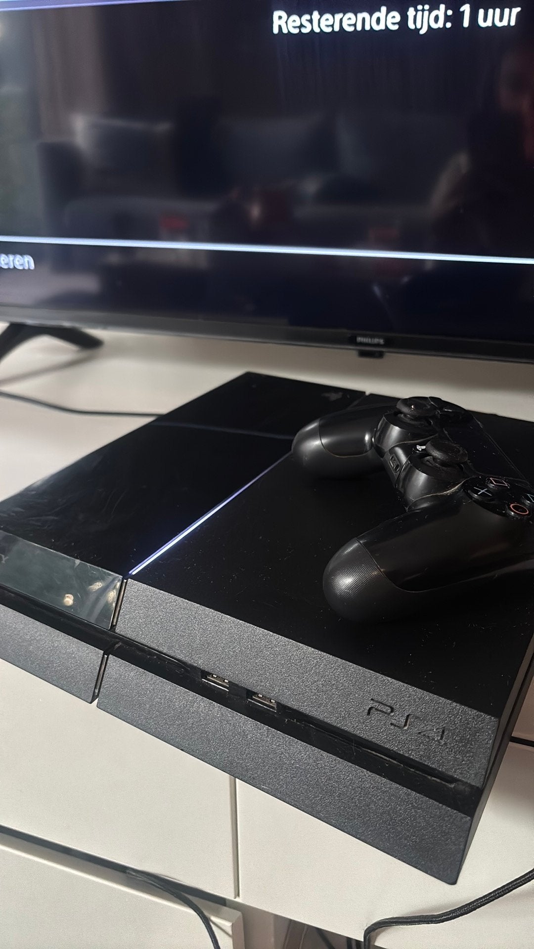 Playstation 4 met controler, Ophalen, Zo goed als nieuw, Met 1 controller, Original
