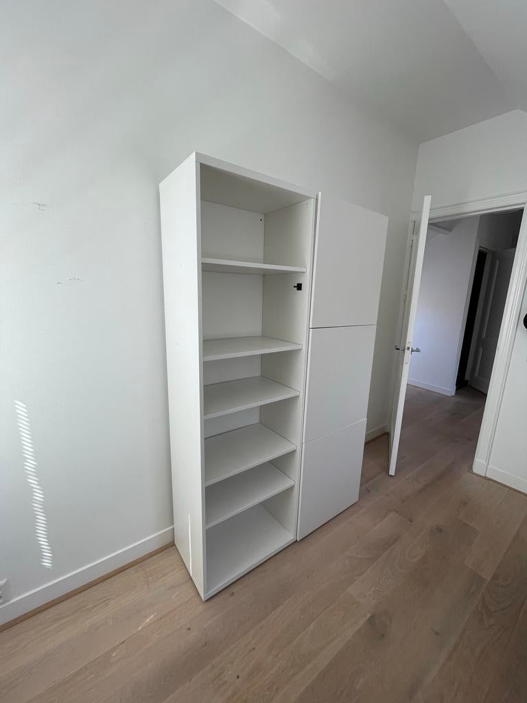 IKEA Bestå kast met open vakken en deuren, Huis en Inrichting, Kasten | Kledingkasten, Ophalen, Overige materialen, 100 tot 150 cm