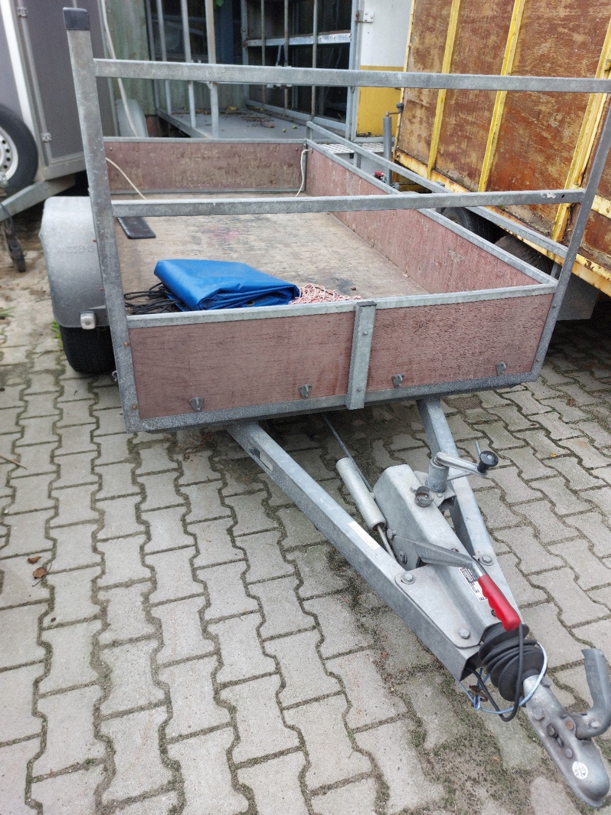 enkelassige aanhanger Geremd, Auto diversen, Ophalen of Verzenden