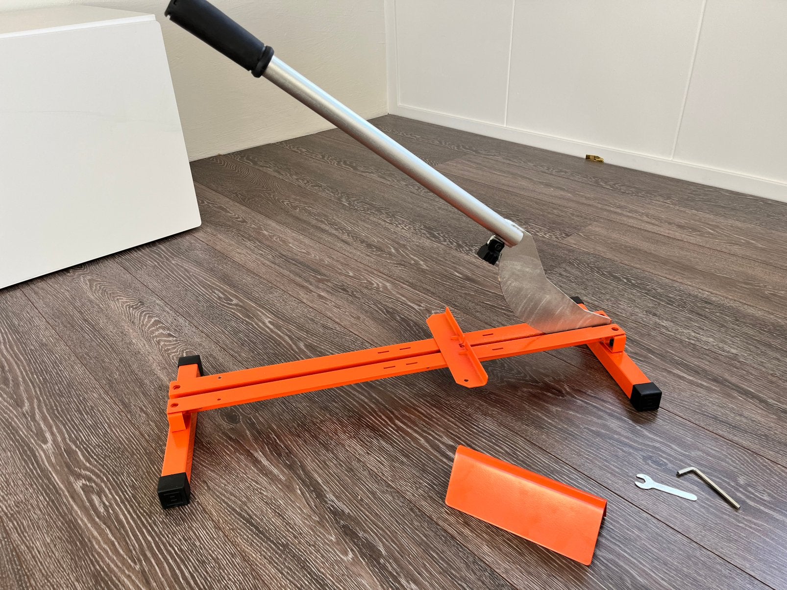 Te koop: laminaatsnijder, Doe-het-zelf en Verbouw, Ophalen, Zo goed als nieuw