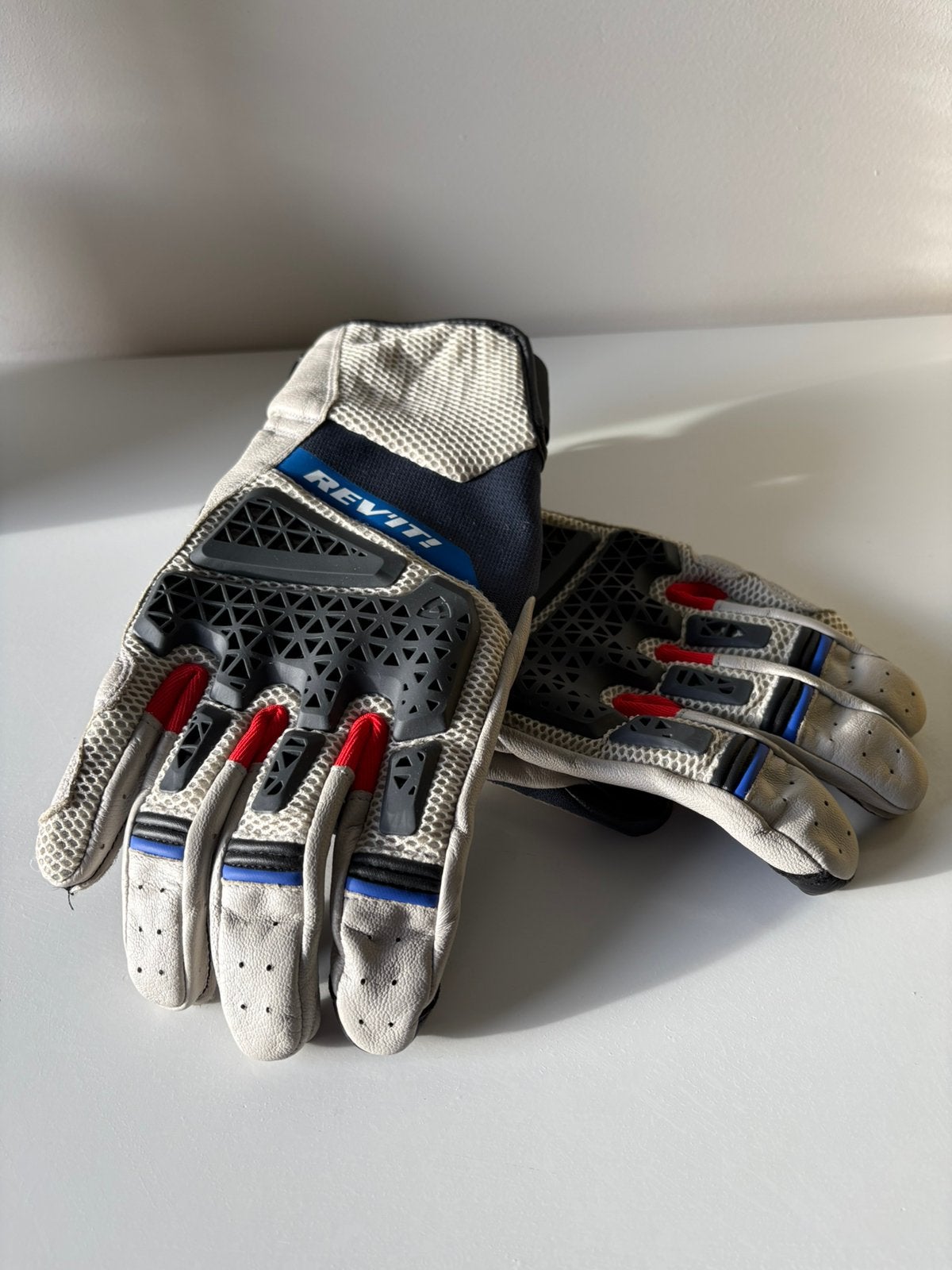 Revit Sand 5 motor gloves, Motoren, Ophalen of Verzenden, Tweedehands, Heren, Handschoenen