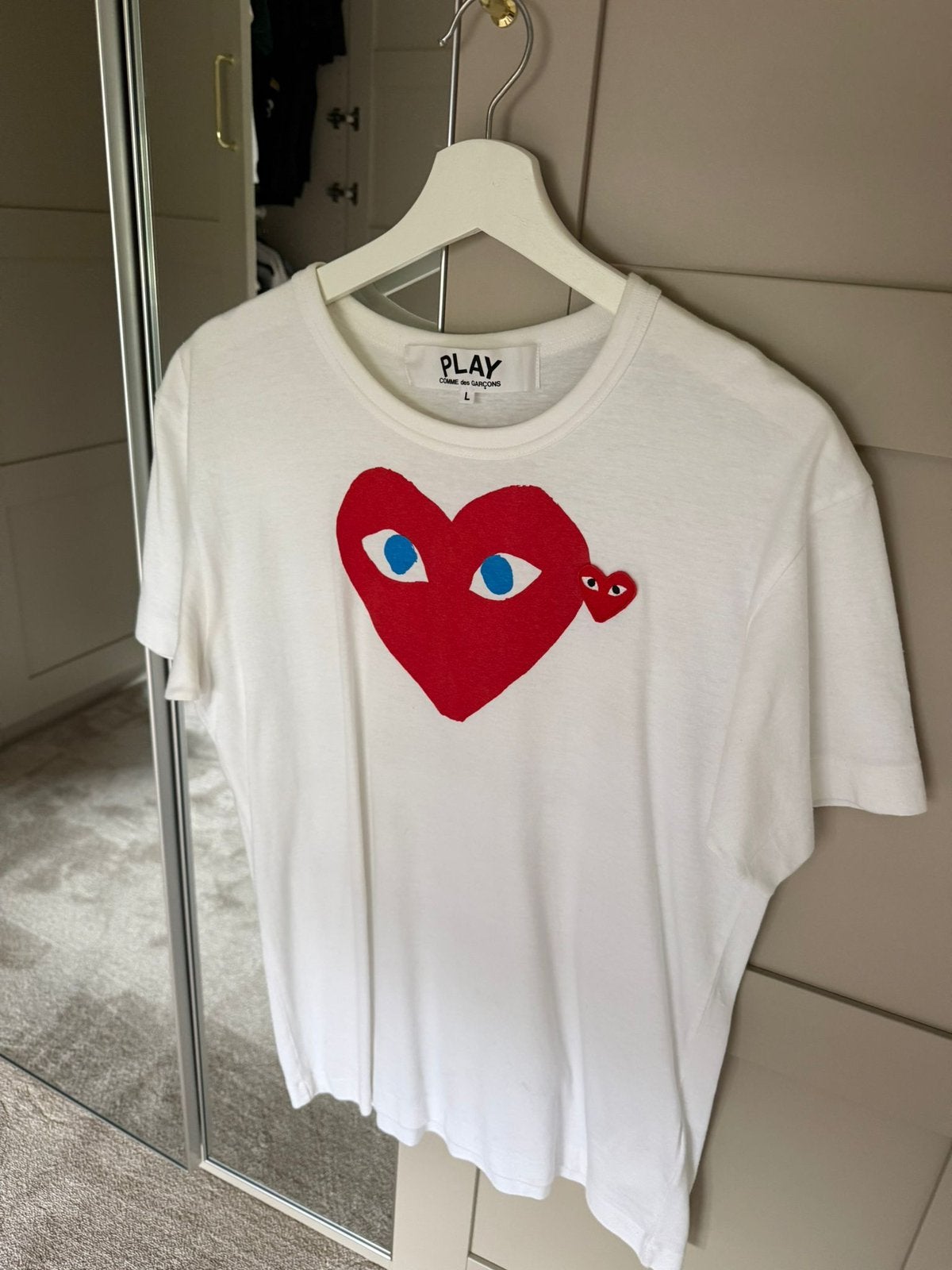 Comme des Garçons shirt, Kleding | Dames, Ophalen of Verzenden, Zo goed als nieuw, Korte mouw
