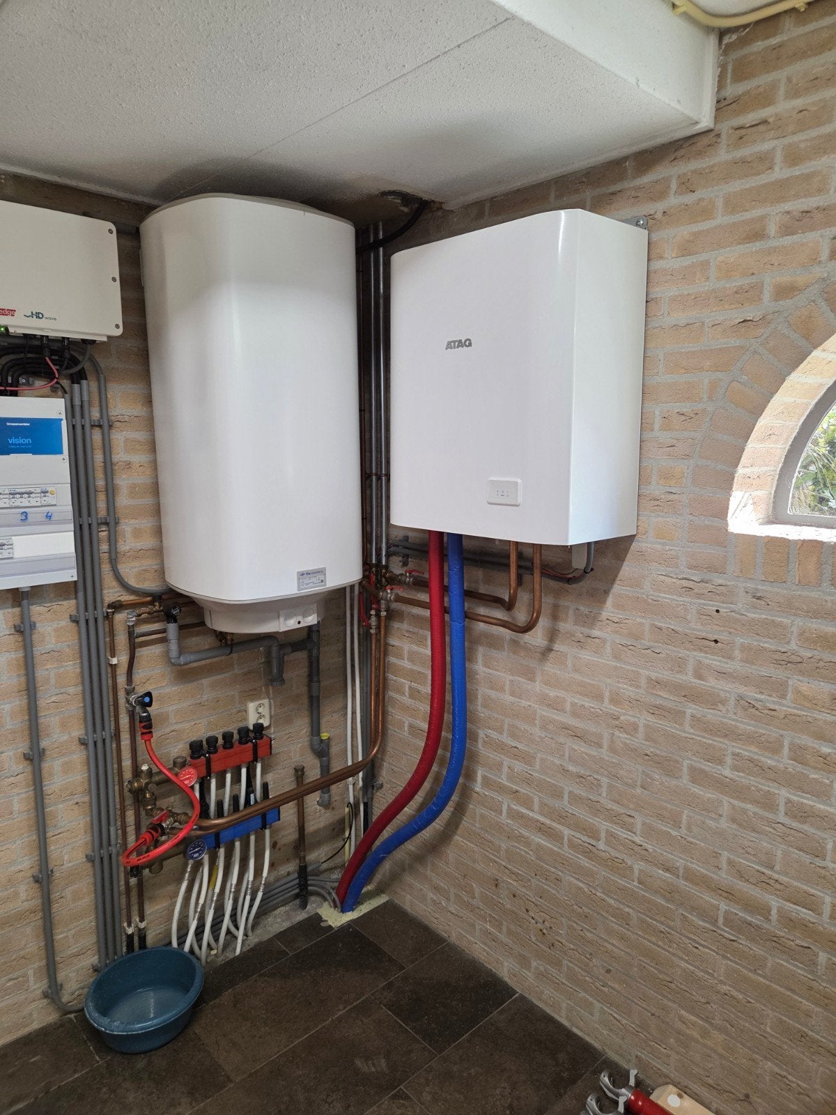 Itho Daalderop 120L Mono 3 Koperen Boiler (2021), Ophalen, 100 liter of meer, Boiler, Zo goed als nieuw
