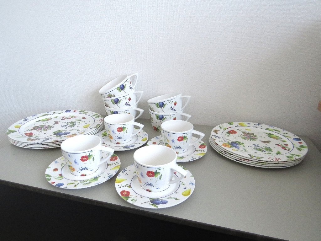 Nepal servies Janneke Brinkman - 23 delig, Ophalen, Gebruikt