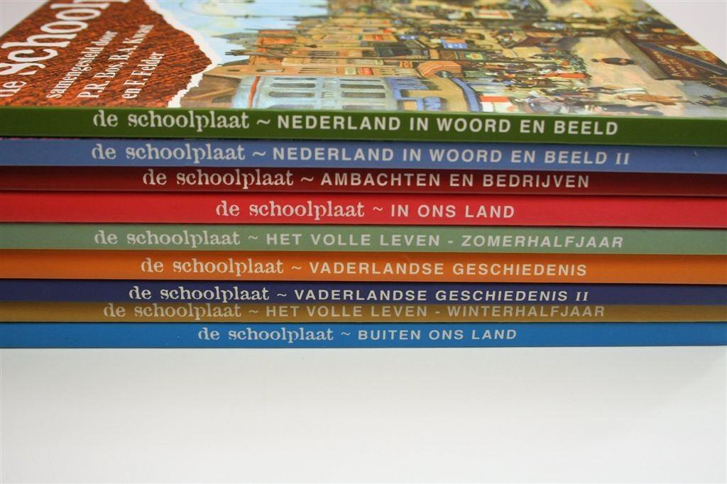 De Schoolplaat [9 Delen] — Jetses, Koekkoek & Isings, Boeken, Ophalen of Verzenden, Zo goed als nieuw
