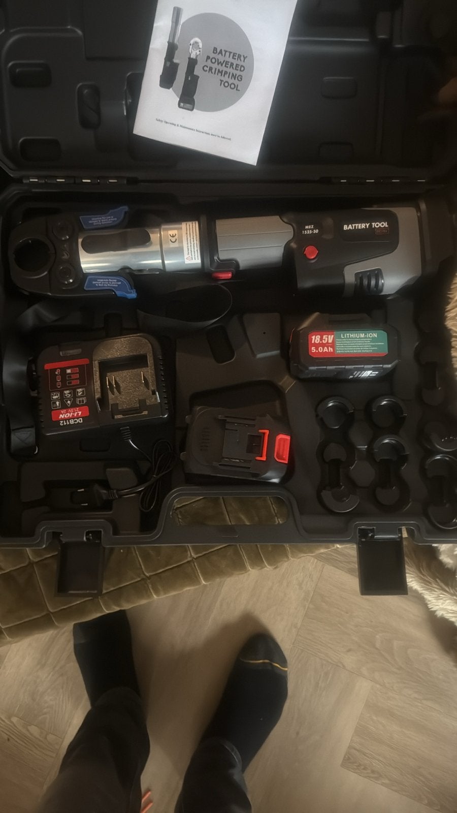 Nieuwe Perstang- Compleet in Koffer 2 batterijen!, Ophalen of Verzenden, Nieuw