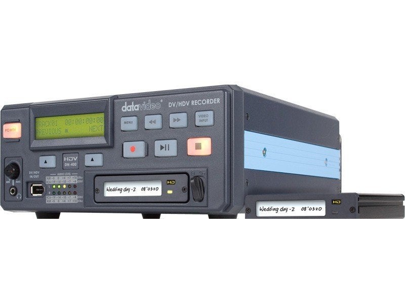 4x Datavideo DN-400 DV/HDV Recorder, Ophalen, Gebruikt