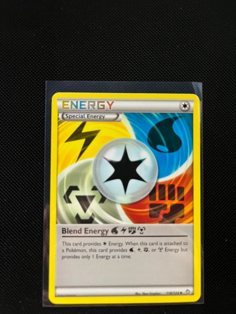 Blend Energy 118/124 - Pokemon kaart, Ophalen of Verzenden, Zo goed als nieuw