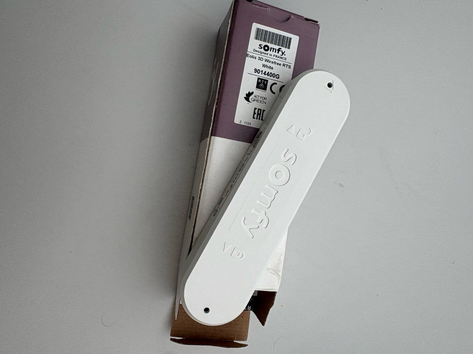 Somfy Eolis 3D Wirefree RTS Windmeter Wit (9014400G), Verzenden, Nieuw