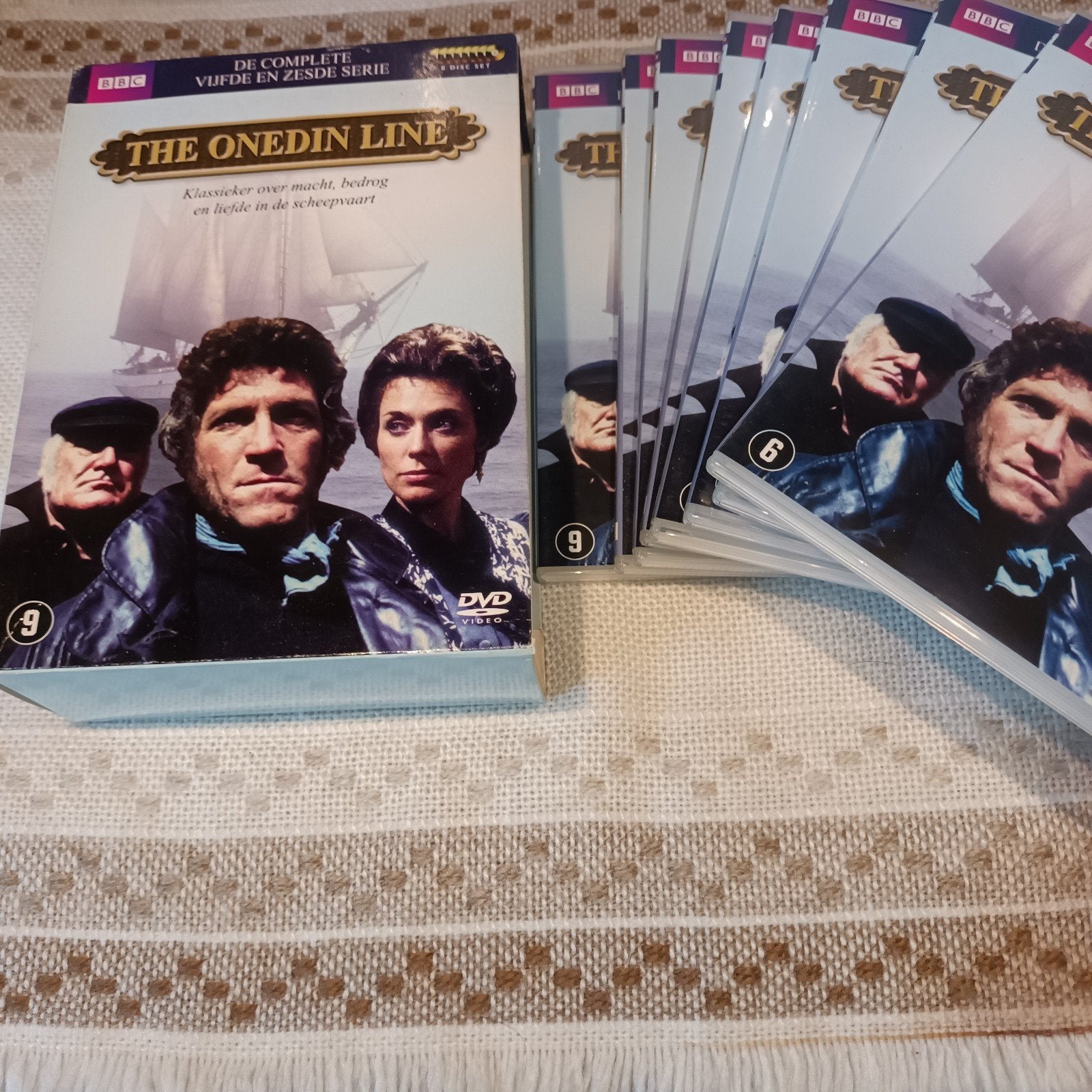 The Onedin Line  5e en 6e serie (DVD), Nederlands, Ophalen of Verzenden, Seizoen 5, Gebruikt
