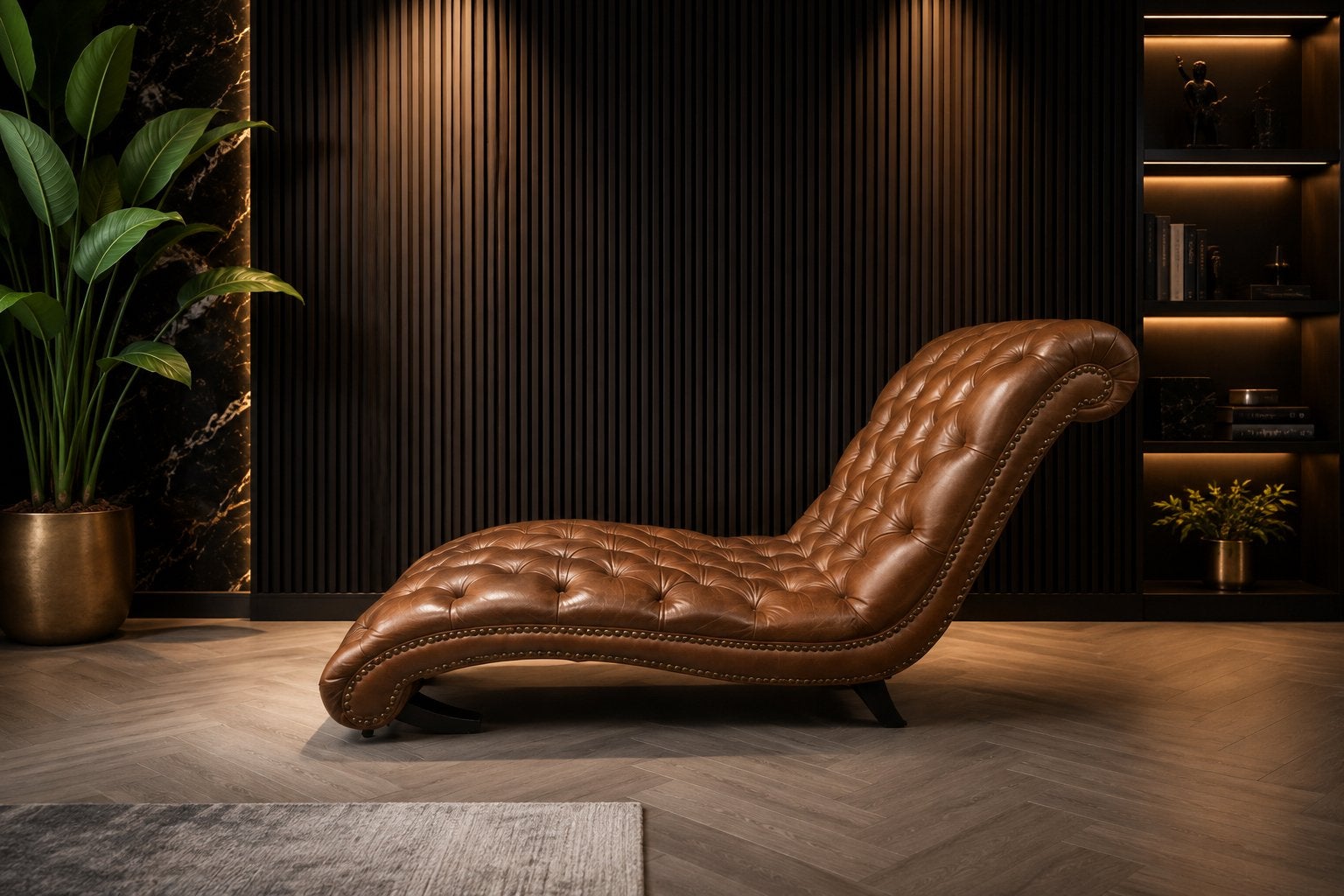 Luxe Chesterfield Chaises Lounge !!!, Ophalen of Verzenden, Zo goed als nieuw